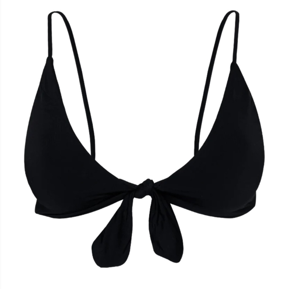 San Lorenzo “NOIR Front Tie Top”